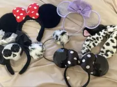 ディズニーカチューシャ6点まとめ売り