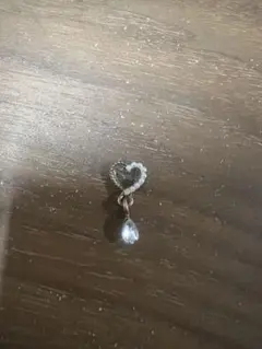 ハート型クリスタルチャーム