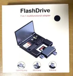 SDカードリーダー（iPhone Lightning、Android、多機能）