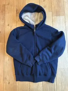 UNIQLO KIDS ボア裏地パーカー 140