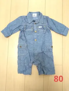 Lee デニムロンパース BUDDY 80サイズ