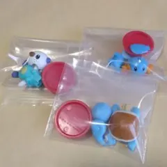 ポケモン　チョコエッグ　旅立ちの3匹　ポケットモンスター　ゼニガメ他