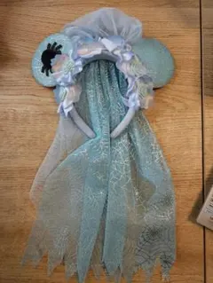 東京ディズニーリゾート　カチューシャ　花嫁　ハロウィン　ホーンテッドマンション