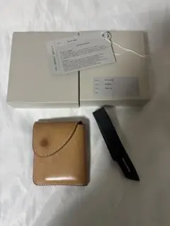付属品あり緑エンダースキーマHenderSchemeヘアリースナップ二つ折り