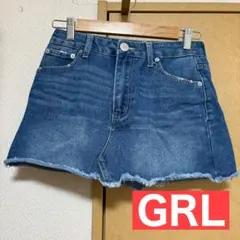 【 GRL 】 ミニスカート デニム ショートパンツ