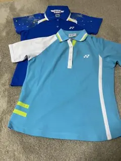 YONEX ポロシャツ Mサイズ 青