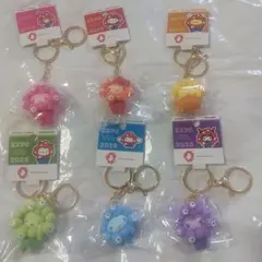 【関西万博】サンリオミャクミャクなりきり推しカラー立体キーホルダー（6種類）