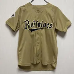 オリックスバファローズ　ゴールドユニフォーム　#9 野口智哉　Lサイズ オリックス2位野口智哉「勝負強さにあこがれ」クリロナの大