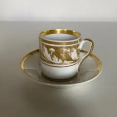 フランスアンティーク　カップ・ソーサー