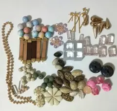 ビーズセット アクセサリー　まとめ売り　ビーズ　ハンドメイド　資材　パーツ