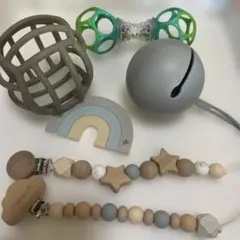 ベビー用シリコンおもちゃセット