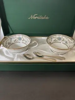 M-Japan緑印オ-ルドノリタケ HAND PAlNTED 七宝焼銀スプーン - メルカリ
