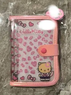 ハローキティ　シールバインダー　シール帳　日焼けキティ　ピンク