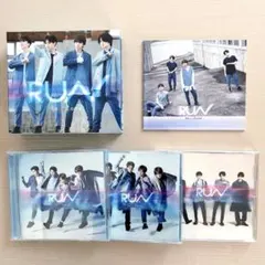 SexyZone RUN 初回A•B 通常盤 3形態 同時予約購入特典&銀テ付き