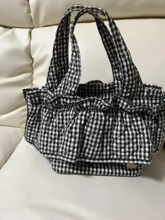 中古品 サハバイエリー レギュラーフリルバッグ フリルベベ