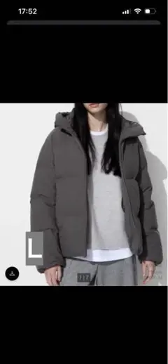 UNIQLO シームレスダウンパーカー Lサイズ