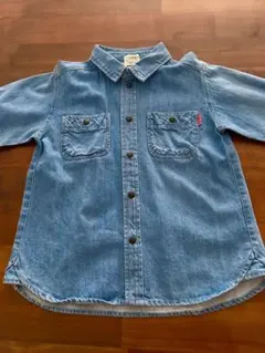 F.O.KIDSデニムブルー 長袖シャツ