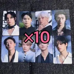 ATEEZ GOLDENHOUR4 トレカ タワレコ 特典 8種コンプ ×10