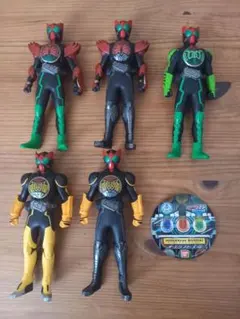 仮面ライダーオーズソフビ11体セット　プレミアムバンダイ限定