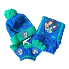 《新品・未使用》トイ・ストーリー 子供用ニット帽・手袋・マフラー3点セット