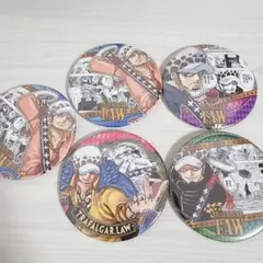 トラファルガー・ロー 缶バッジ HEROES