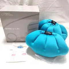 【新品未使用】POLA ビューティーレッグエンジェル　ブルー　クッションのサムネイル