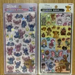 ボンボンドロップシール　ディズニー スティッチ　クラシック　正規品