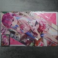 α1 ホロライブ お弁当&ひっくり返す 湊あくあ スリーブ&プレイマット α1 ホロライブ 拘束&水着 ラプラス・ダークネス スリーブ&プレイマット