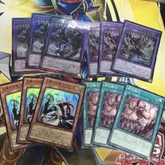 原石デッキパーツ　始祖の竜王　ネザーベリウス　カイバーマン　12枚セット