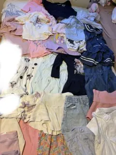 H&M ディズニー他女の子 子供服 まとめ売り25点以上 90 100 110