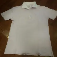 タケオキクチ ストライプポロ（ピンク）