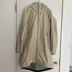 新品未使用 モンベル バックラップ レインコート アイボリー 男女兼用Sサイズ