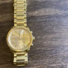 DIESEL ディーゼル クロノグラフ ゴールドカラー DZ-5302 - メルカリ