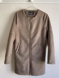 アーバンリサーチサニーレーベル 36 ブラウン コート ノーカラーコート