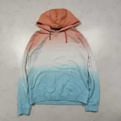 GOTCHA パーカー プルオーバー グラデーション 刺繍 M 春 カジュアル
