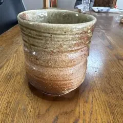 信楽焼？伊賀焼？のとっても大きな湯呑み
