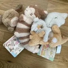 ポケモンセンター　ぶるぶる　むぎゅ　ぬいぐるみ　オオタチ　カラカラ
