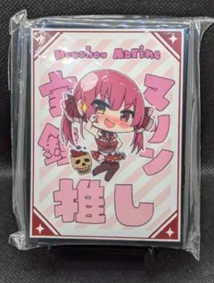 ホロライブ　スリーブ　推し　宝鐘マリン　e-j