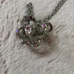 水曜日のアリス ピンク王冠ネックレス