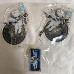 原神 神里綾人 璀夜华宴 缶バッジ シーン組み合わせアクリルスタンド 1