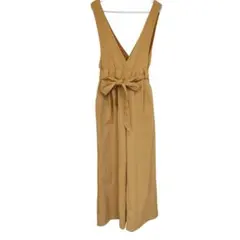 Heather （ヘザー） リボンVオールインワン レディース オールインワン