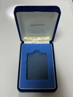 Zippo ベロアケース 化粧箱 青 (A02) - メルカリ