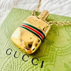 ☆GUCCI☆ヴィンテージパフュームボトルネックレス シェリーライン