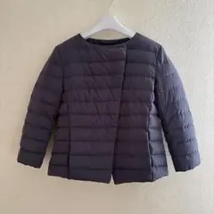 ヘルノ　ノーカラー　ダウン　レディース