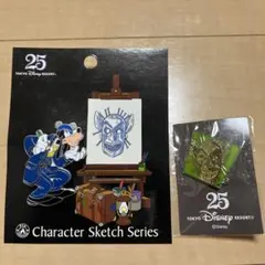 東京ディズニーリゾート 25周年 ピンバッジ シリキウトゥンドゥ グーフィー