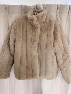 ベージュファーコート ANAPLatina