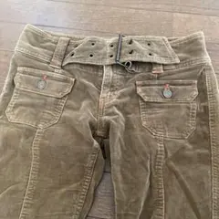 ヒスグラ　ブーツカット　ローライズ　ズボンSのサムネイル