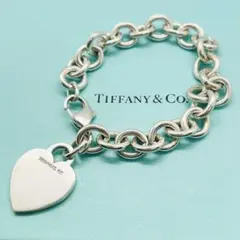人気 美品✨ティファニー❤️リターントゥ ハート ブレスレット 925 チェーンのサムネイル