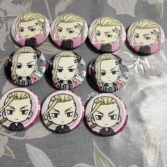 東京リベンジャーズ 東リべ 龍宮寺堅 ドラケン 缶バッジ セット売り