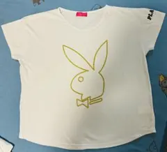 PLAYBOY Tシャツ ホワイト Mサイズ